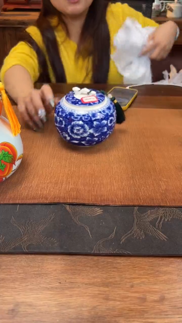 金属直播间专属福利价茶叶罐