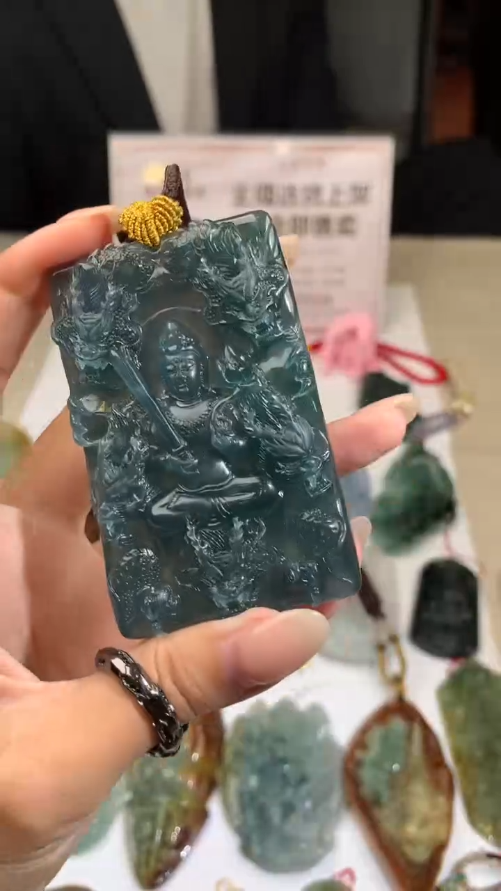 【闪购商品】定制翡翠未镶嵌不退不换CMH1件-A
