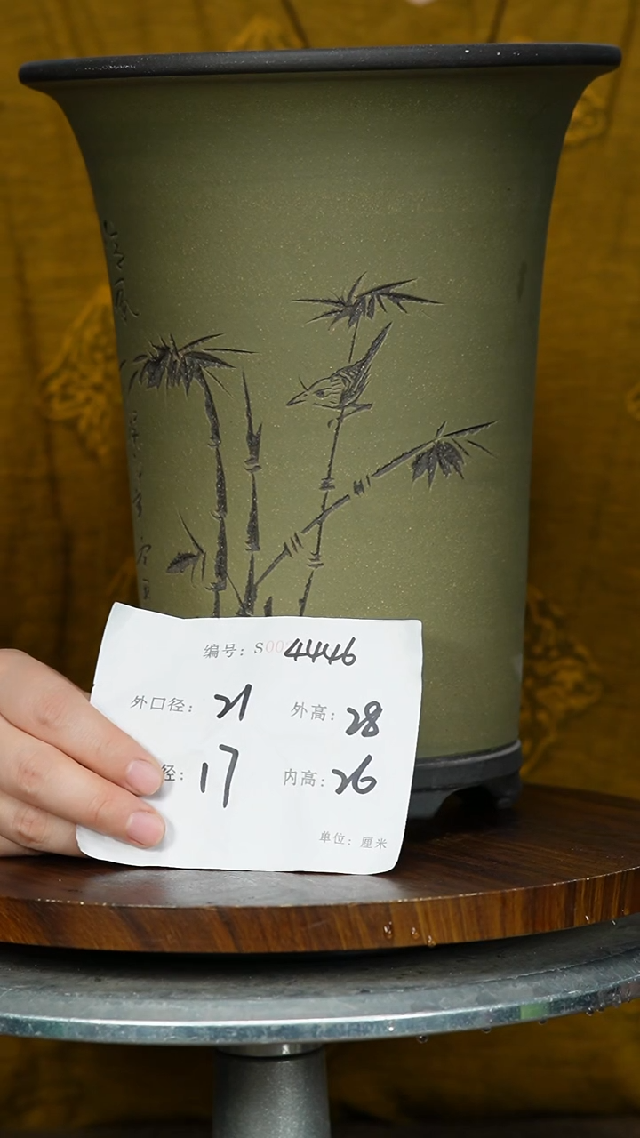 【闪购商品】紫砂花盆4446紫砂花盆