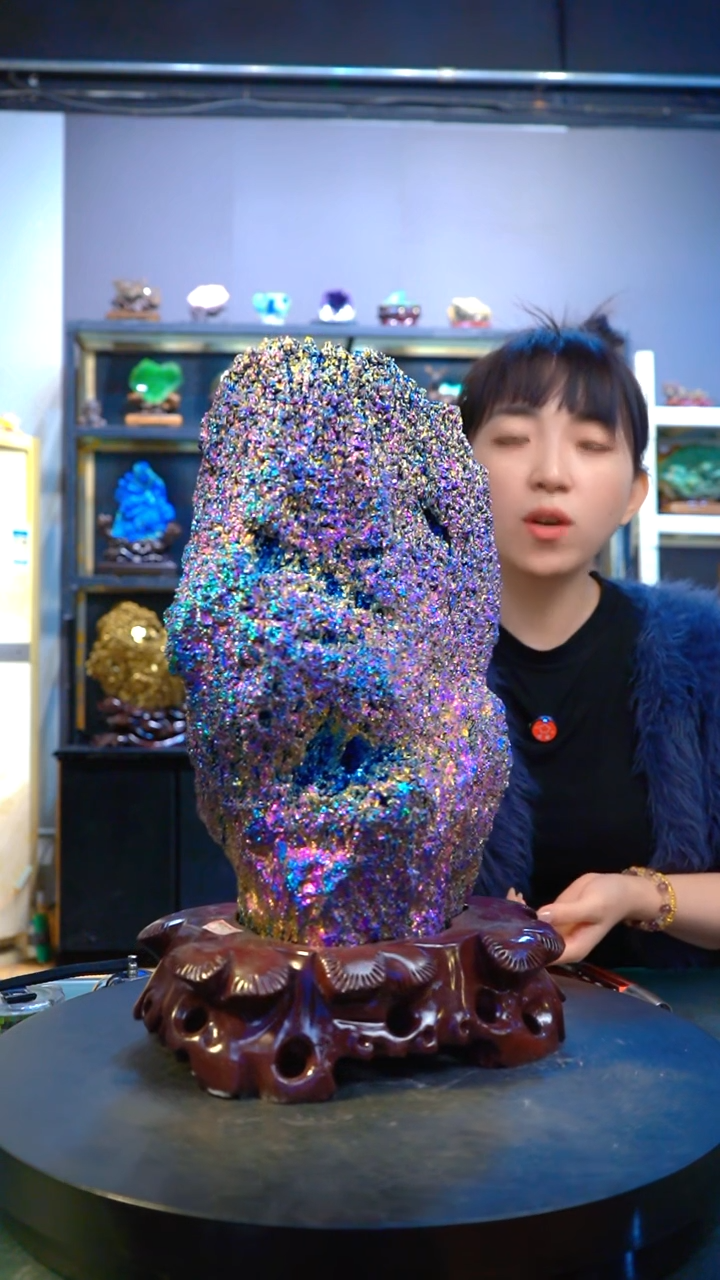 石材孙*精品矿物晶体摆件