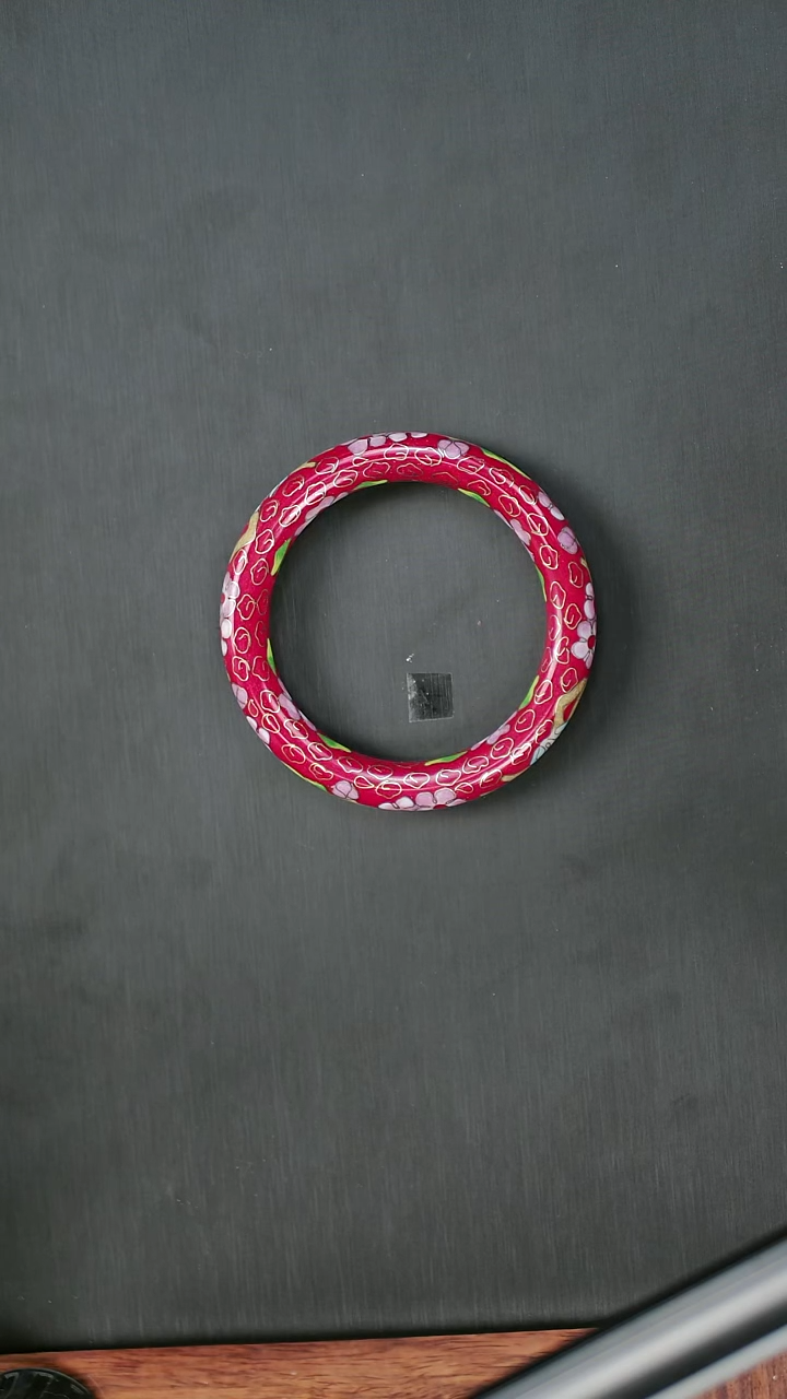 景泰蓝公主镯 56-60可戴/1.2粗版 红色