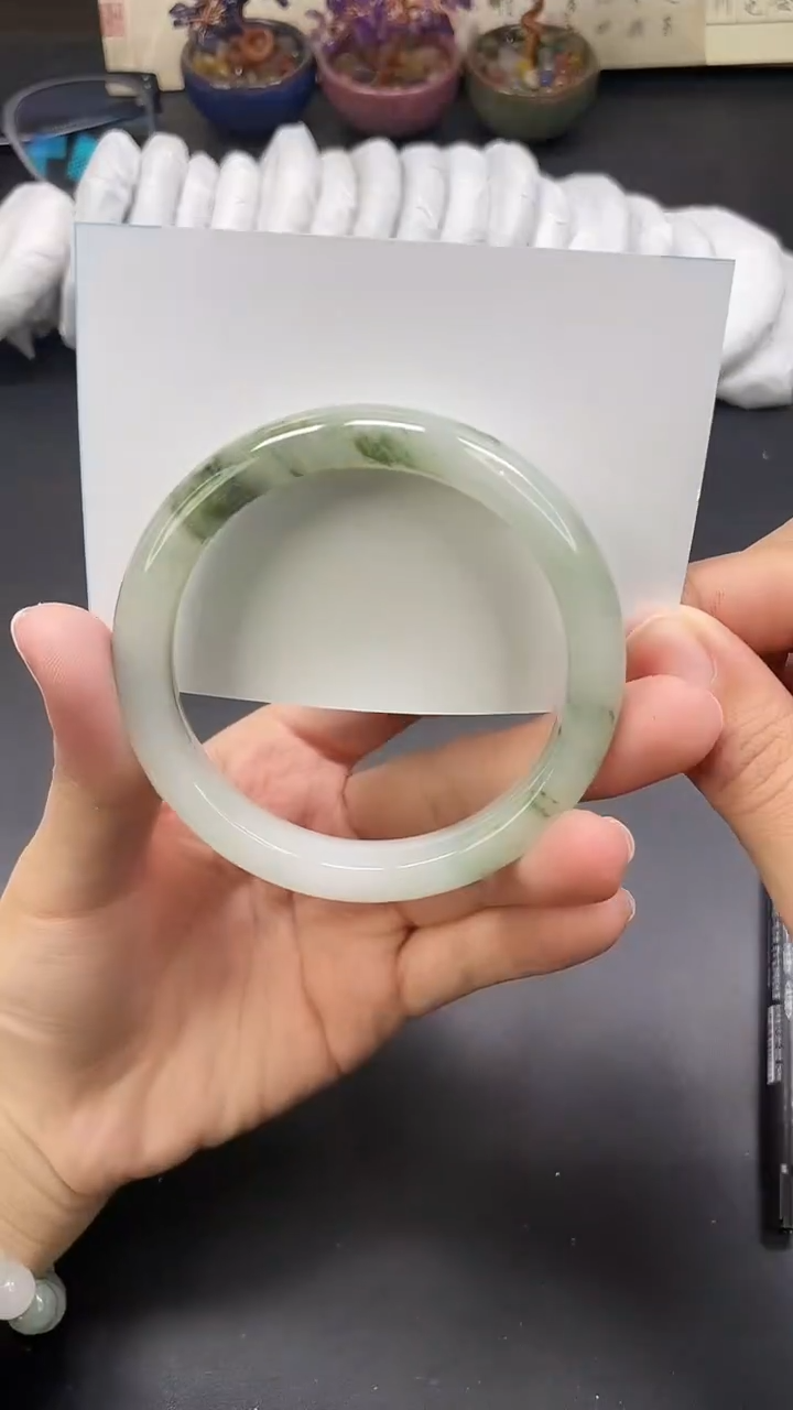 未镶嵌手镯石英质玉A89-60`61