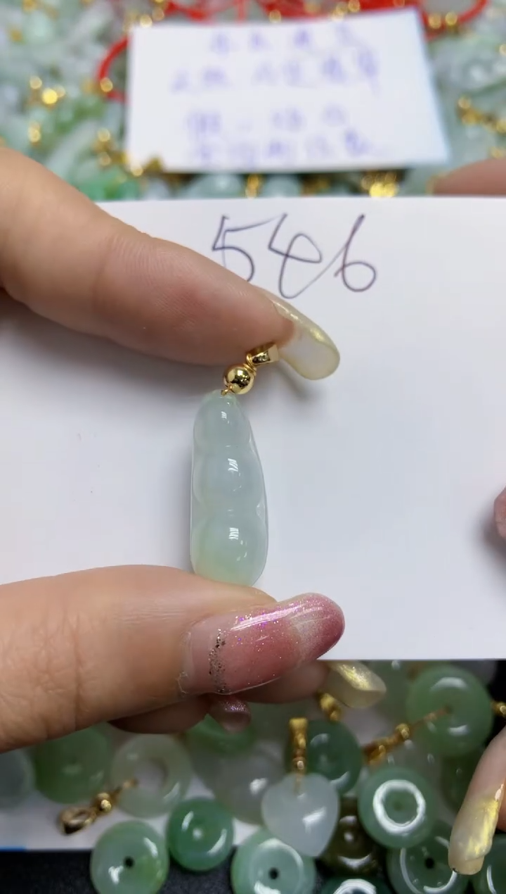 【闪购商品】翡翠颈饰合金天然翡翠A货