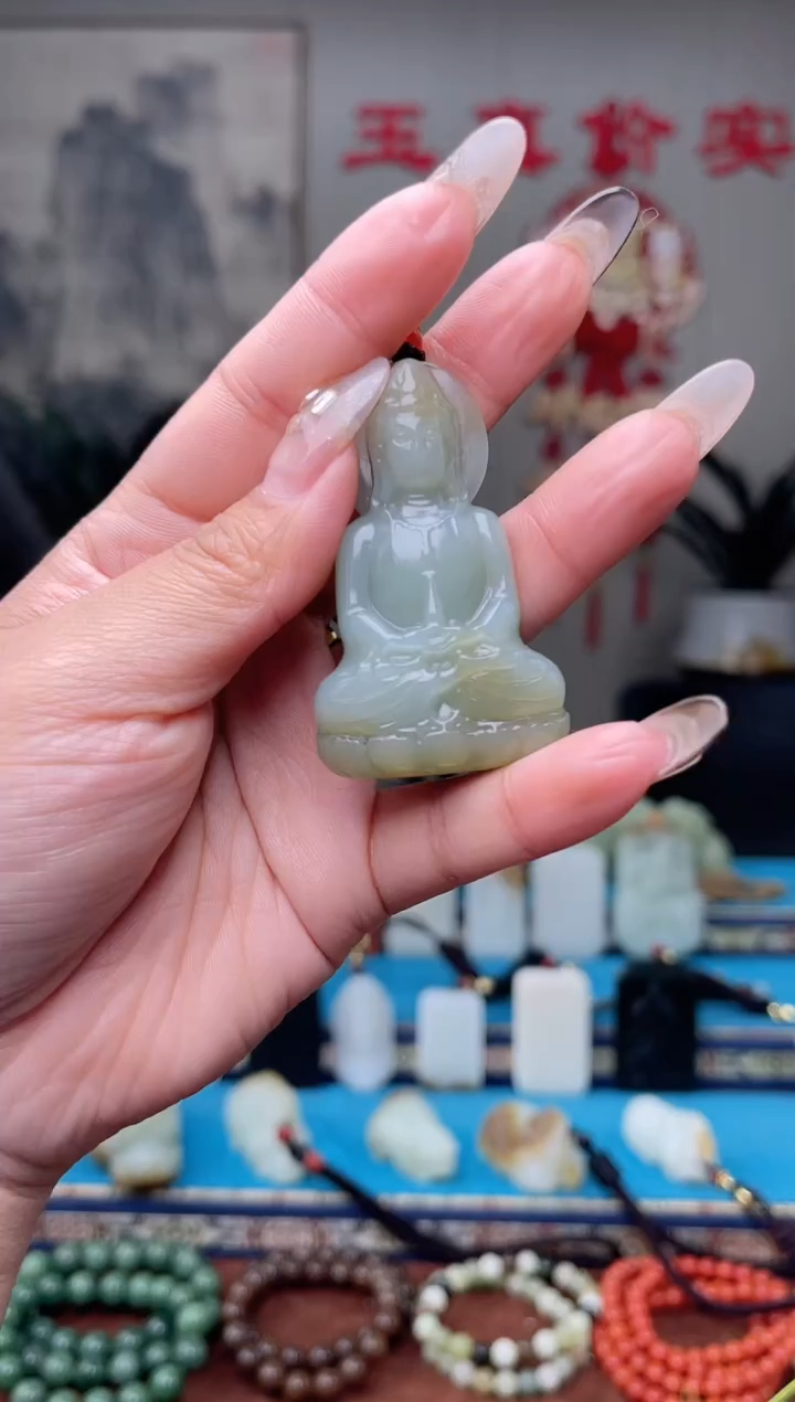 【闪购商品】和田玉挂件未镶嵌1