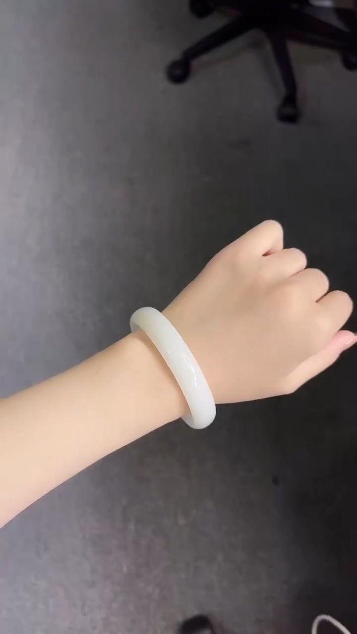 和田玉手镯未镶嵌274-3-62