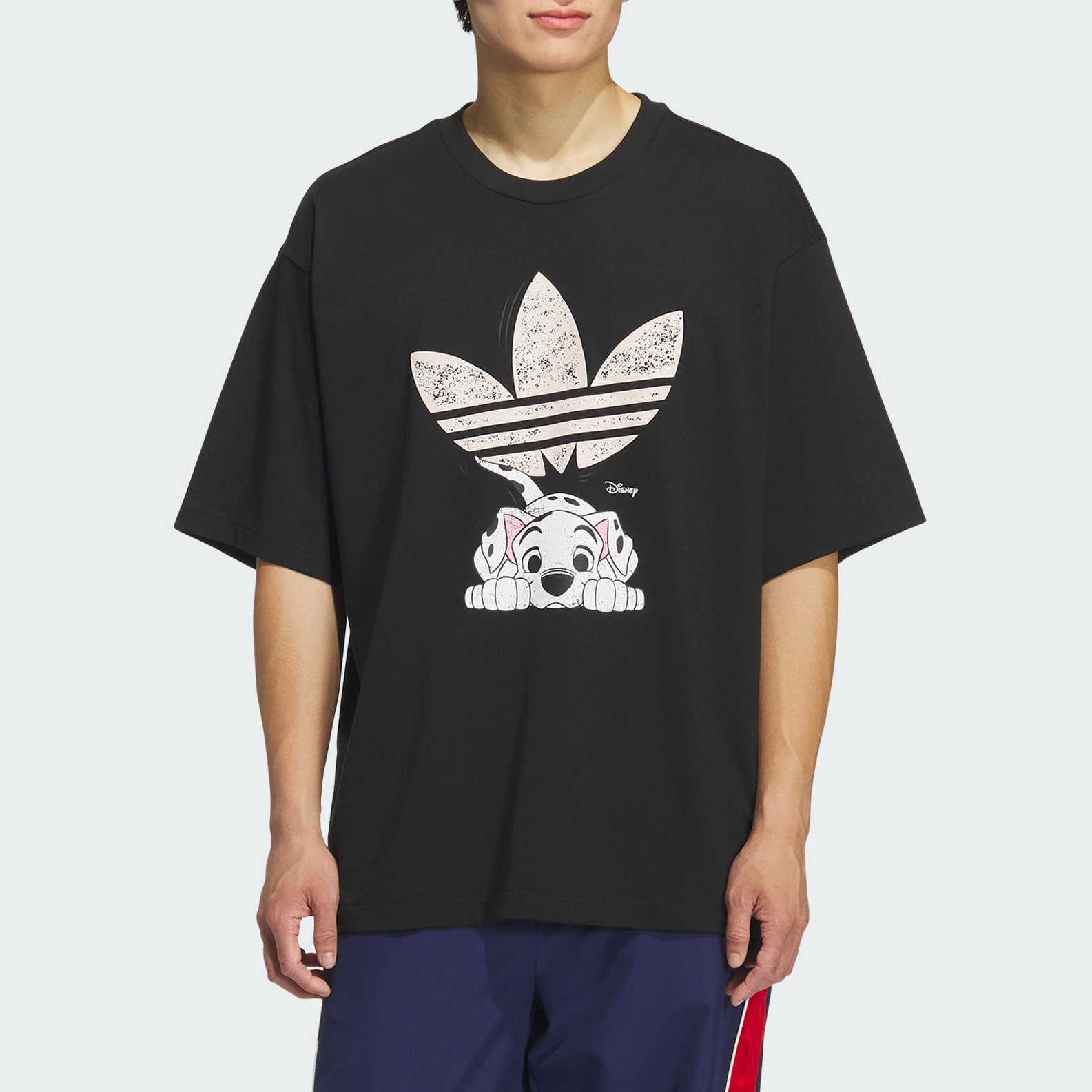adidas/阿迪达斯迪士尼101斑点狗联名款纯棉运动短袖T恤KG6684