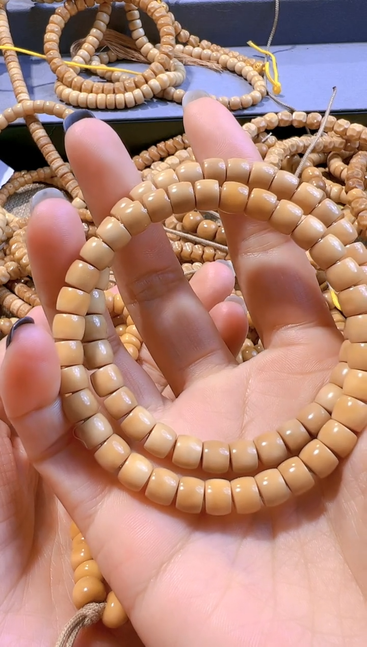 【闪购商品】菩提根/象牙果手串龙脊直切单圈卡7