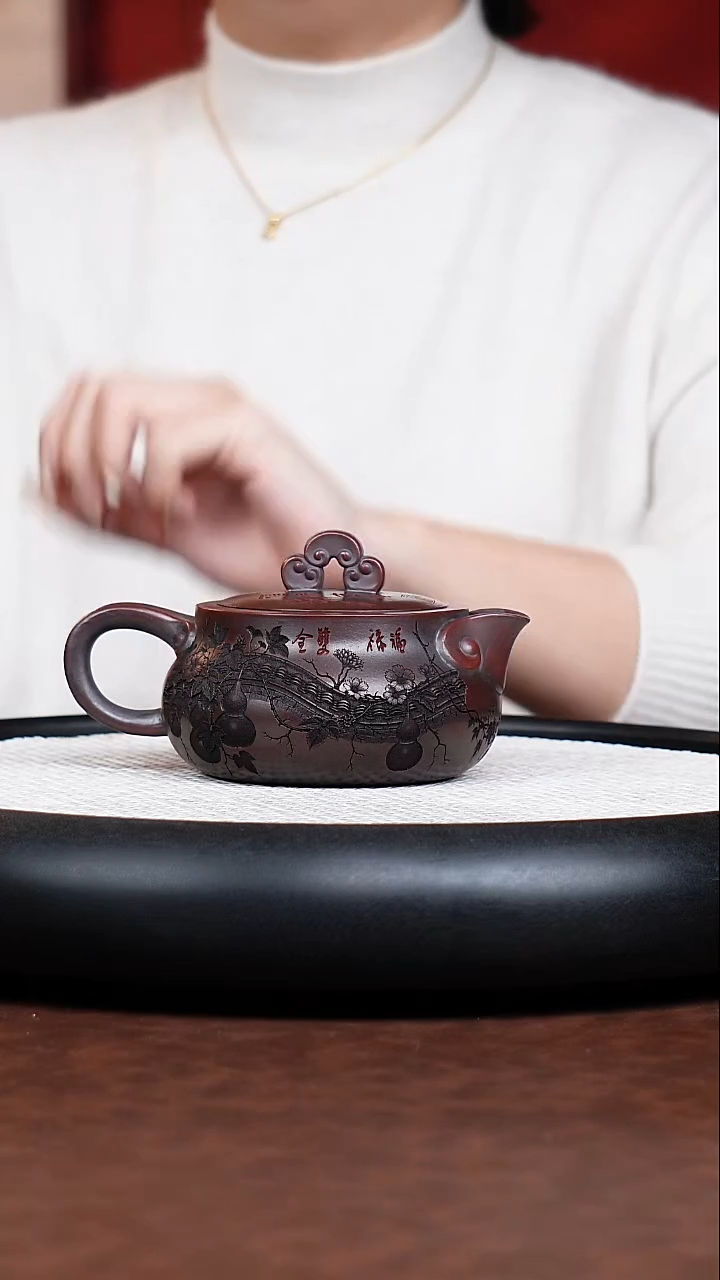 茶壶紫砂宜兴紫砂茶壶茶杯茶宠