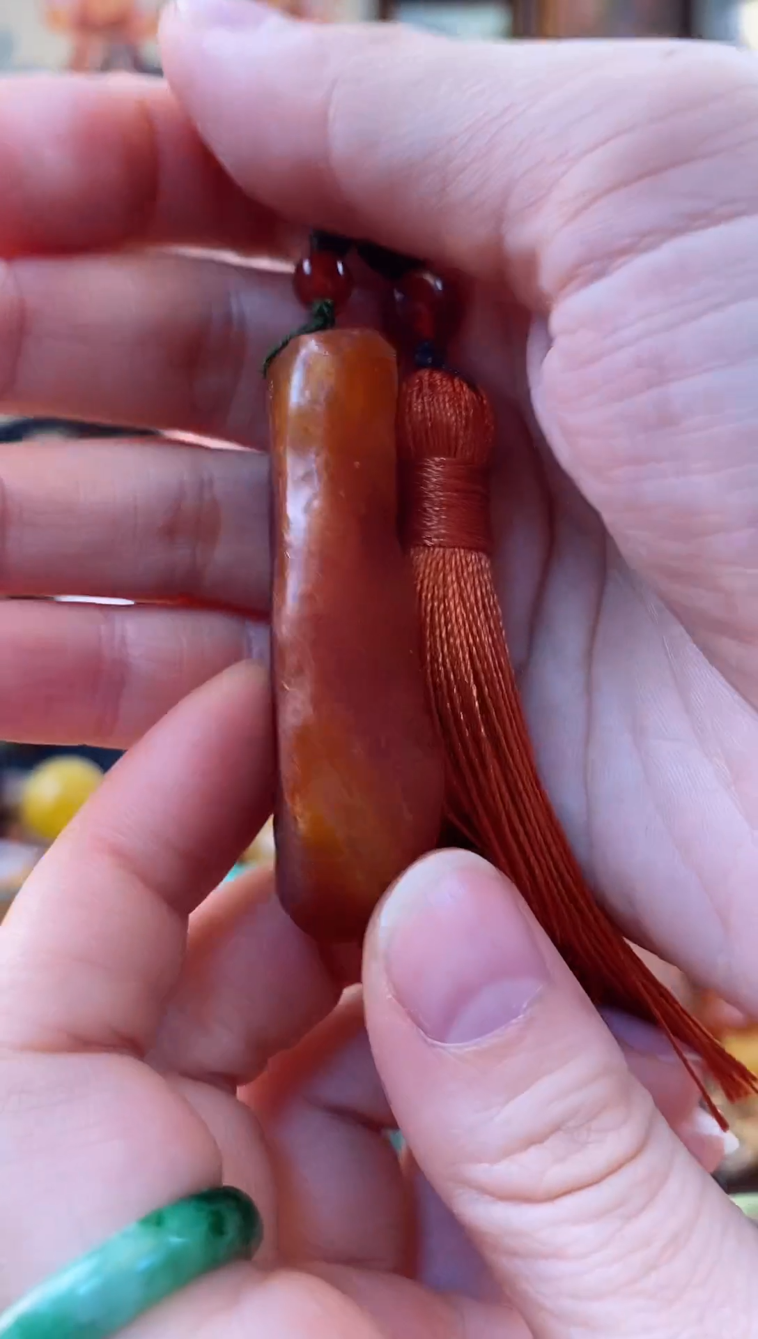 【闪购商品】琥珀颈饰未镶嵌吊坠