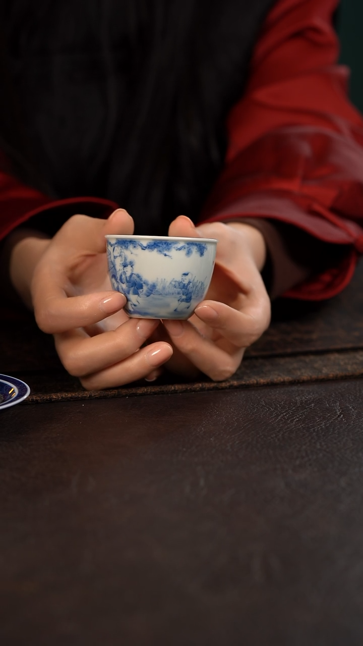 【闪购商品】杯聚澜堂童子急中生智缸杯