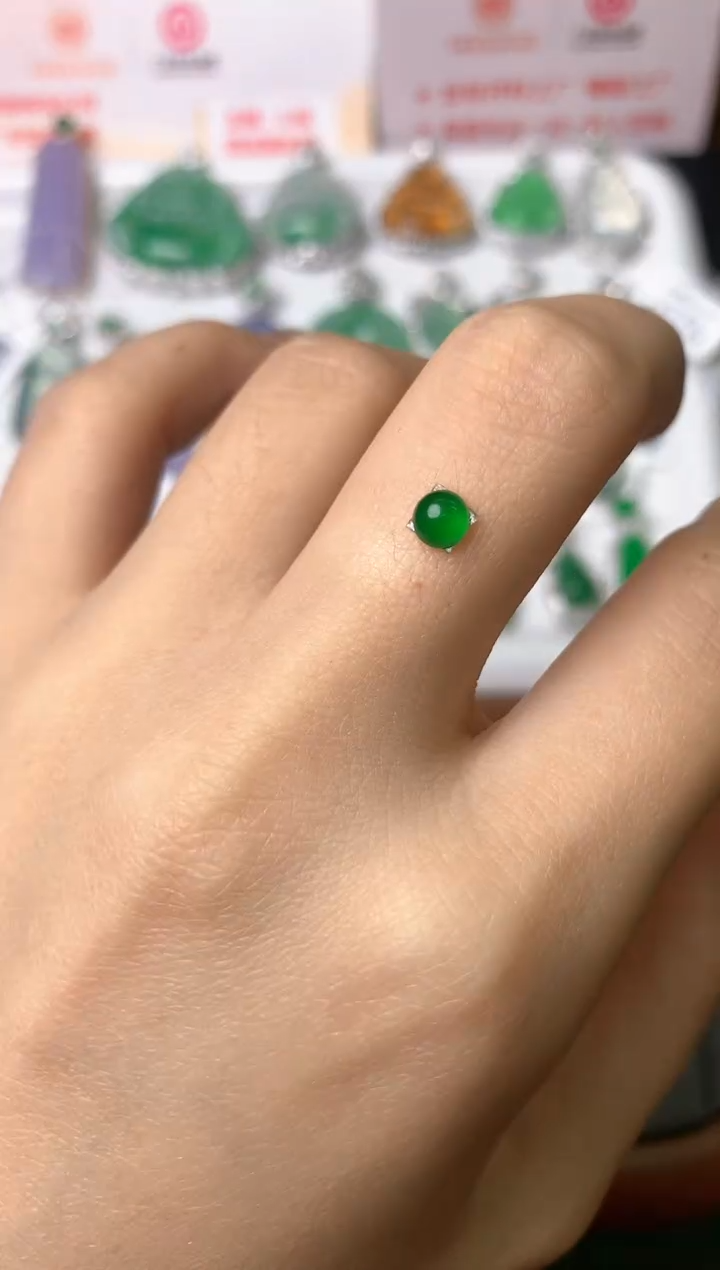 【闪购商品】定制翡翠未镶嵌裸石（镶嵌定制）