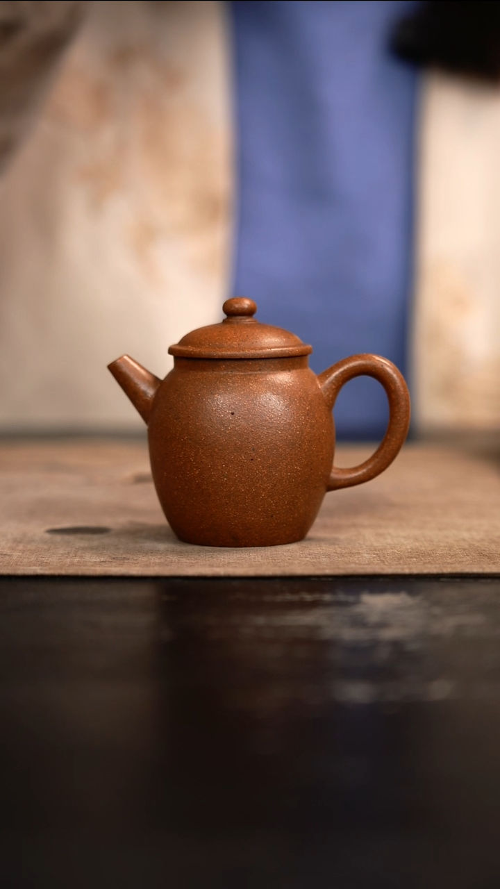 【闪购商品】紫砂茶壶巨轮珠段泥90cc