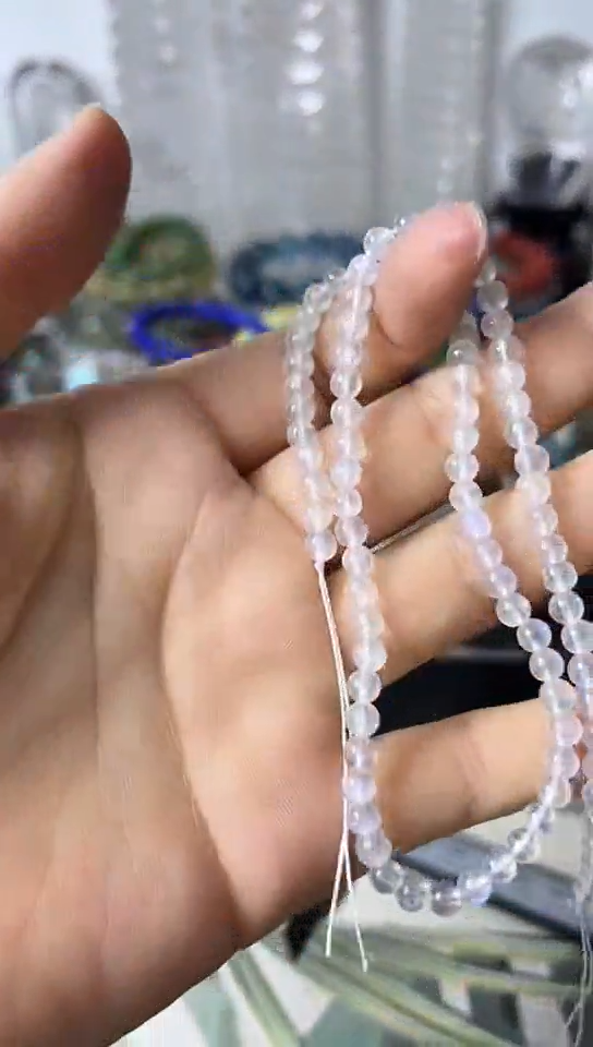 【闪购商品】月光石手链未镶嵌半成品矿坑个别有瑕疵