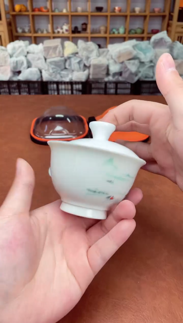 【闪购商品】摆件高端瓷器易仟杯茶器