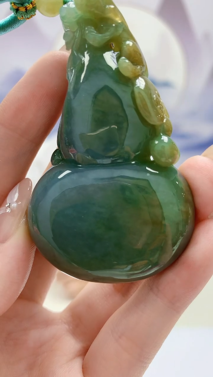 定制翡翠未镶嵌4917jw-毛货挂件30