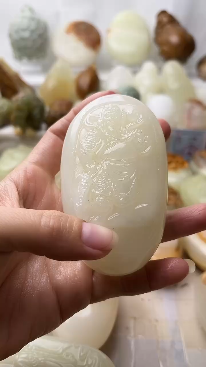 石材古青石棉纹正常不退换关公