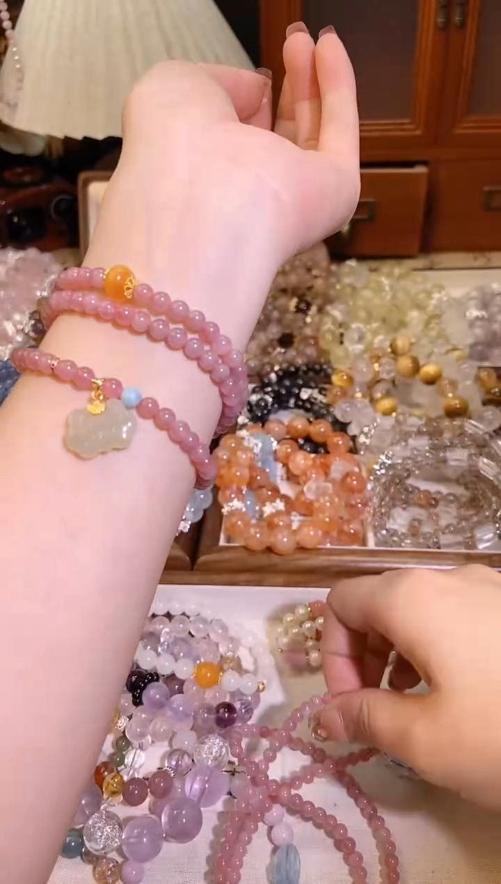 【闪购商品】水晶手链未镶嵌496手串