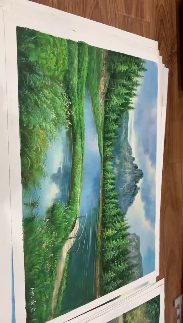 油画纯手绘油画 画芯 60*90cm
