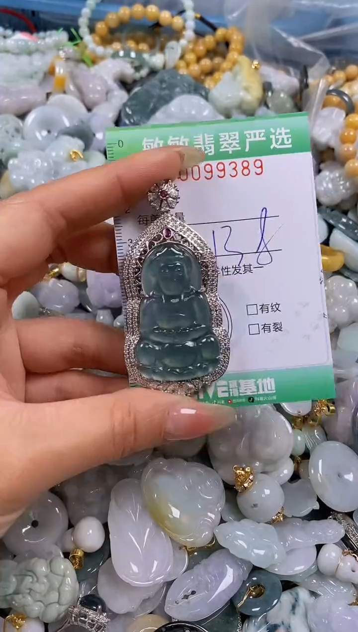 【闪购商品】翡翠颈饰未镶嵌闪购0099389