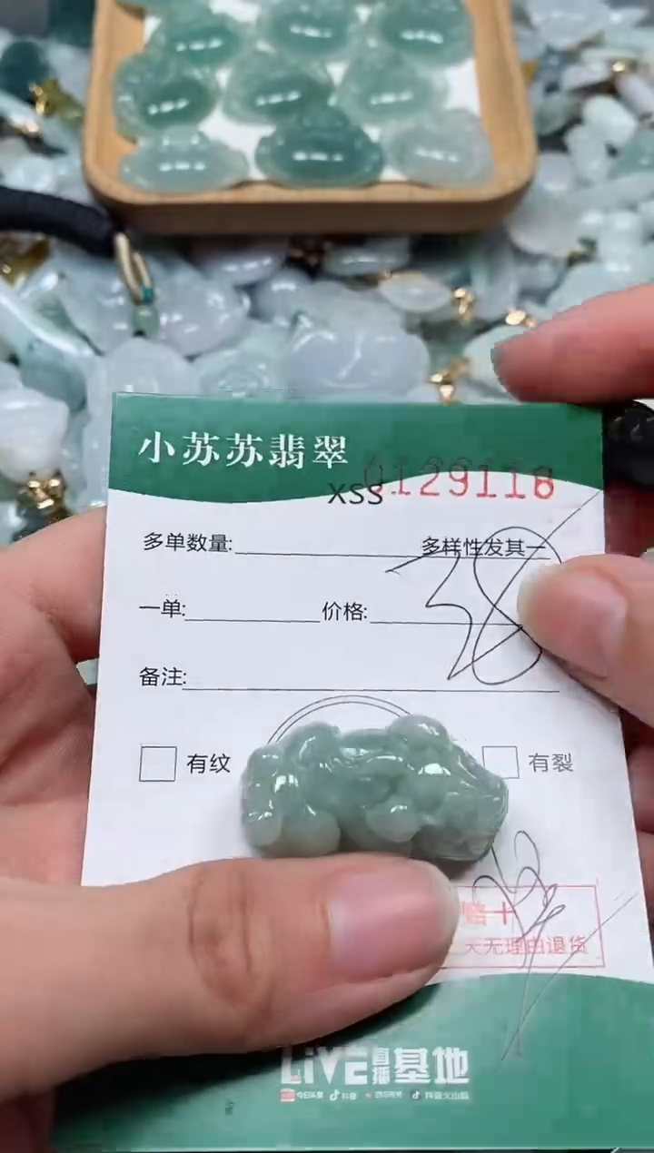 【闪购商品】翡翠颈饰未镶嵌闪购商品0129118