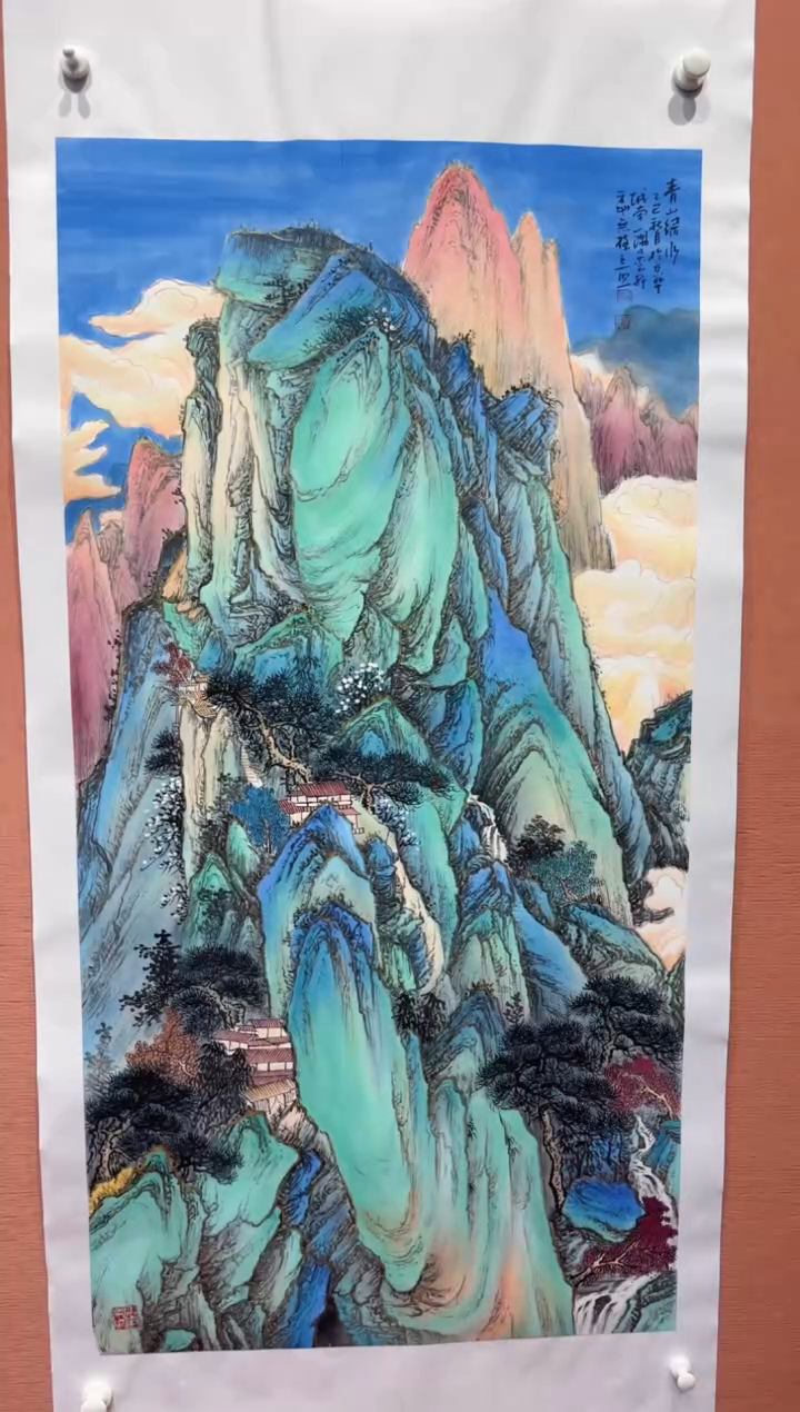 国画师立照老师国画作品
