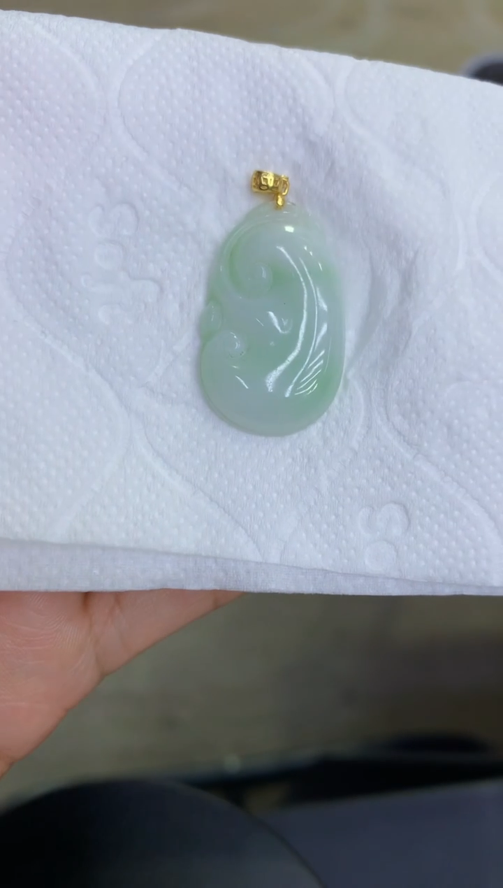 颈饰未镶嵌翡翠天然缅甸A货翡翠