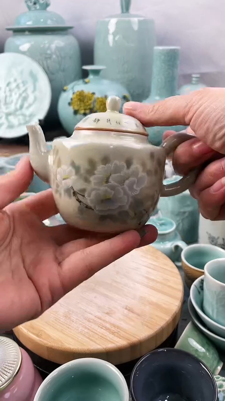 【闪购商品】特价 微瑕 慧仙青瓷