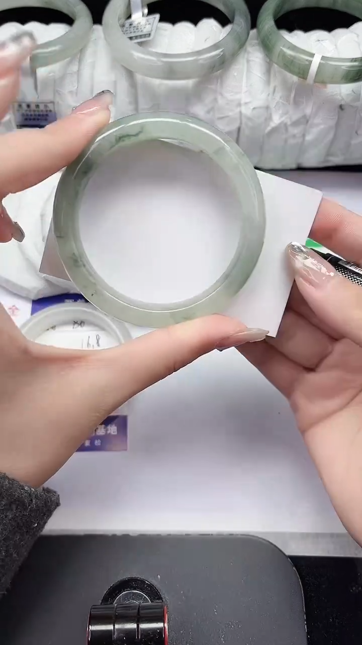 未镶嵌手镯石英质玉87-54/55