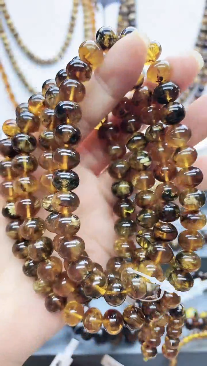 【闪购商品】琥珀颈饰未镶嵌10琥珀