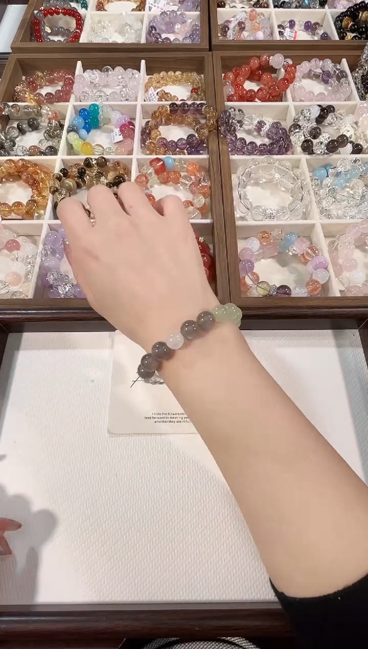 未镶嵌手链水晶01