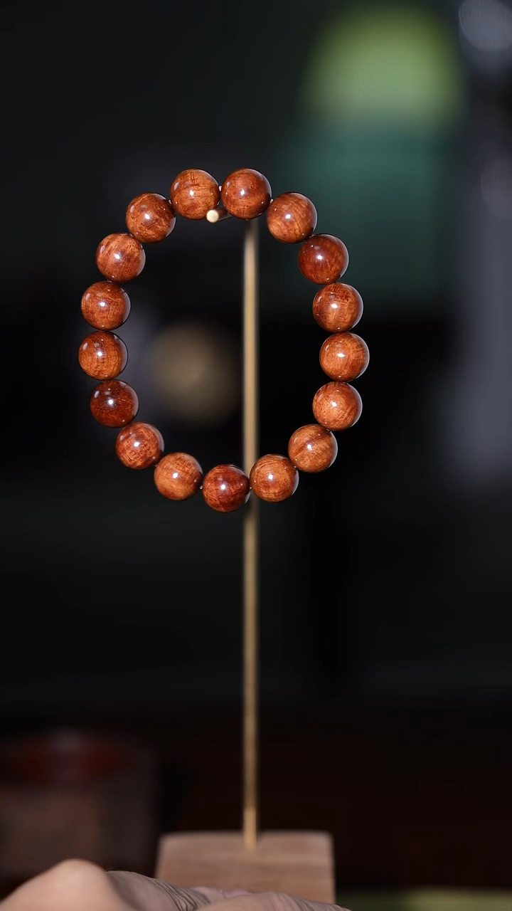 黄花梨/降香黄檀手串/手链梦**真海南黄花梨1.2/17