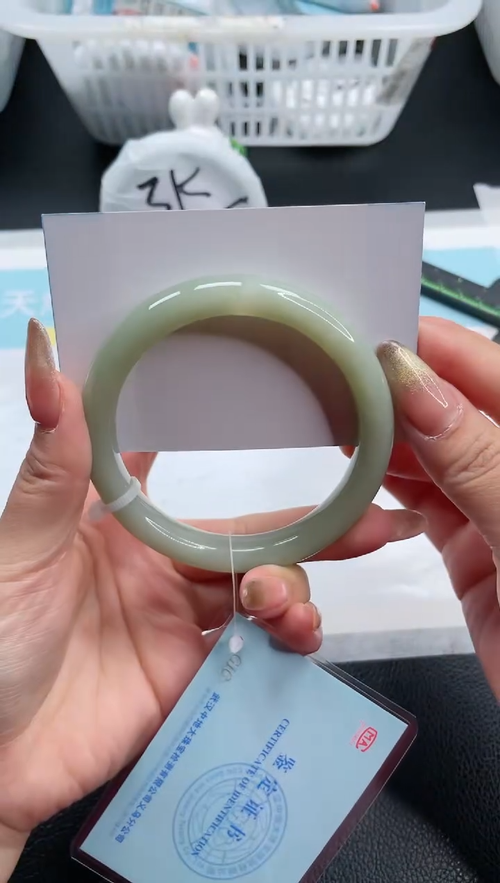 【闪购商品】和田玉手镯未镶嵌22S96-61