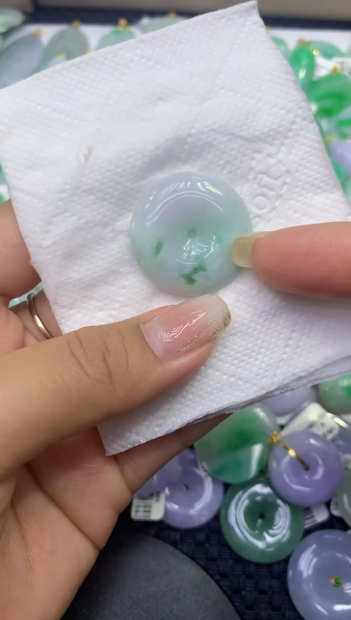 颈饰未镶嵌翡翠天然缅甸A货翡翠