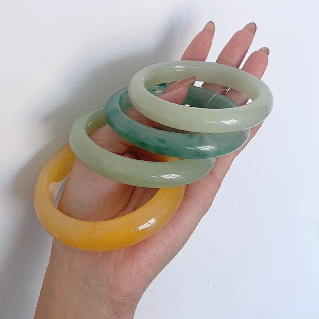 天然玉石手镯040（多样性发货）