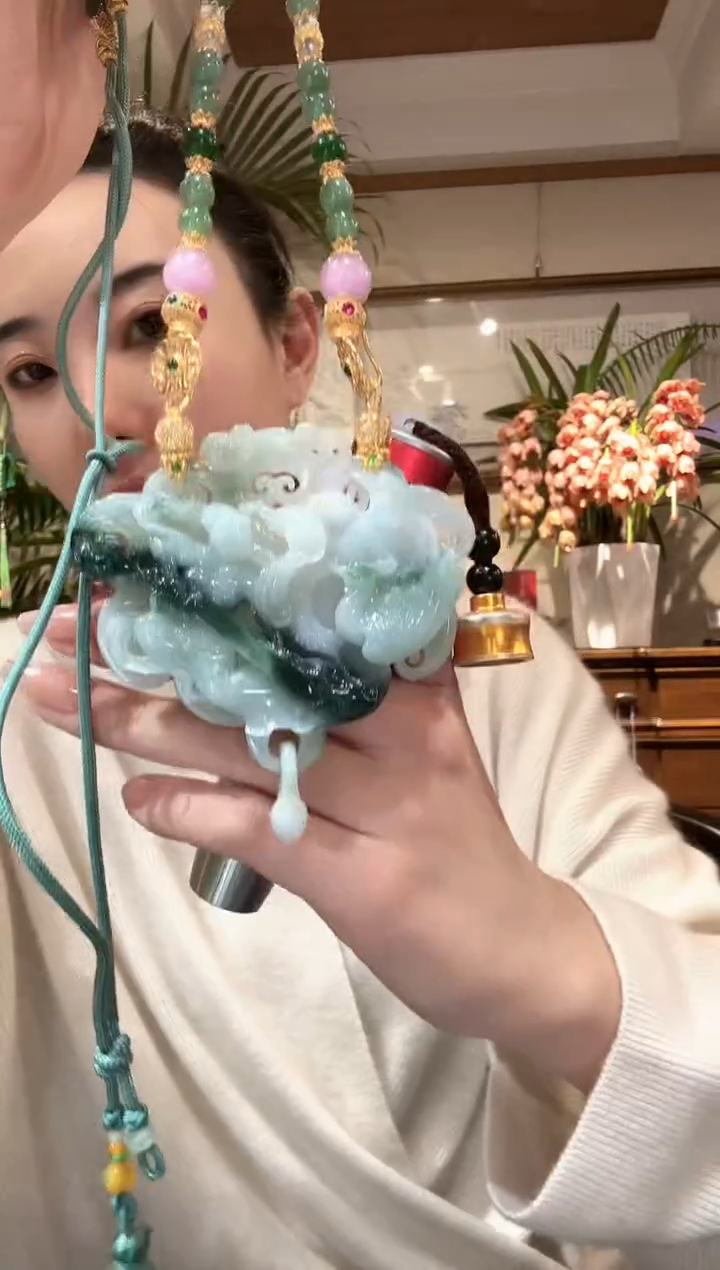 【闪购商品】翡翠颈饰未镶嵌国风