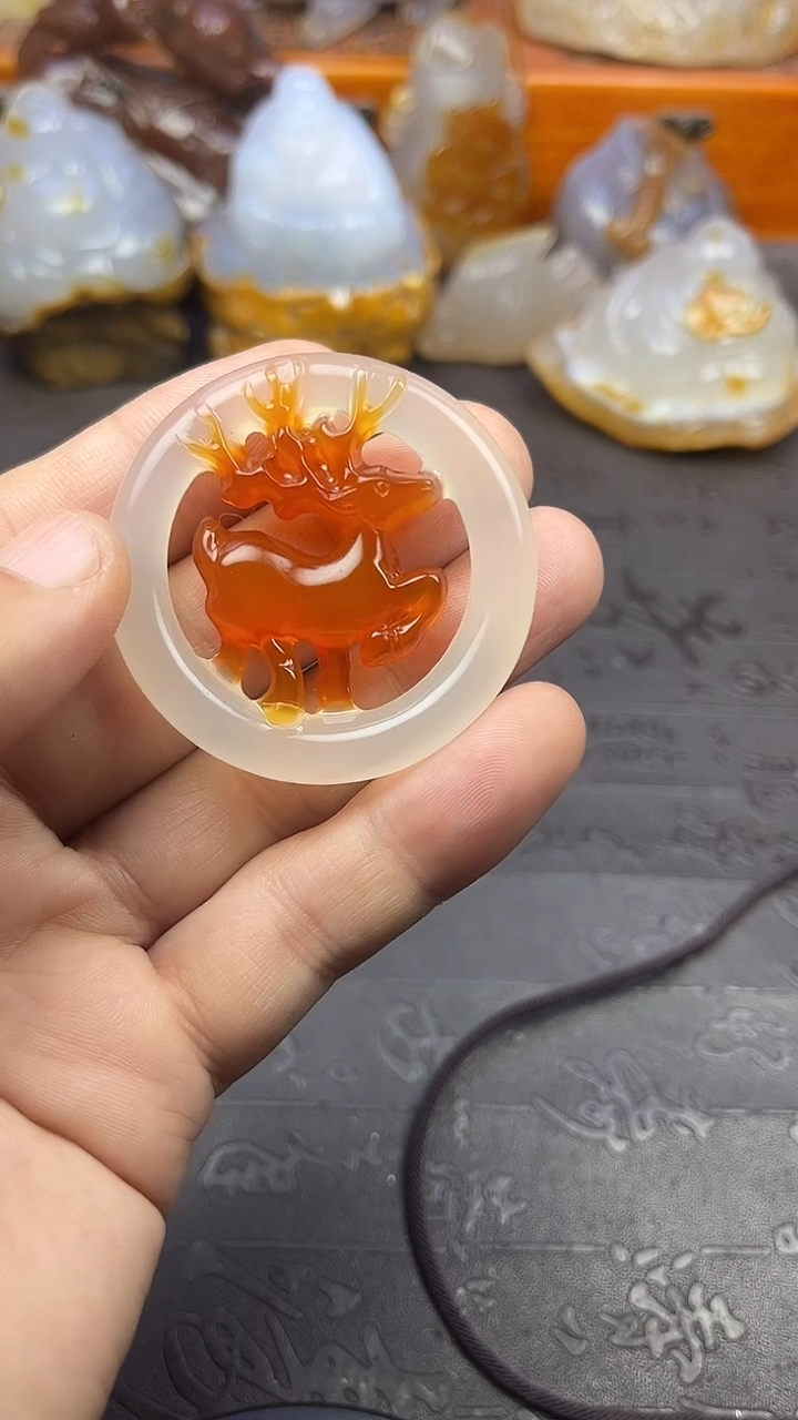 【闪购商品】玛瑙/玉髓吊坠未镶嵌1