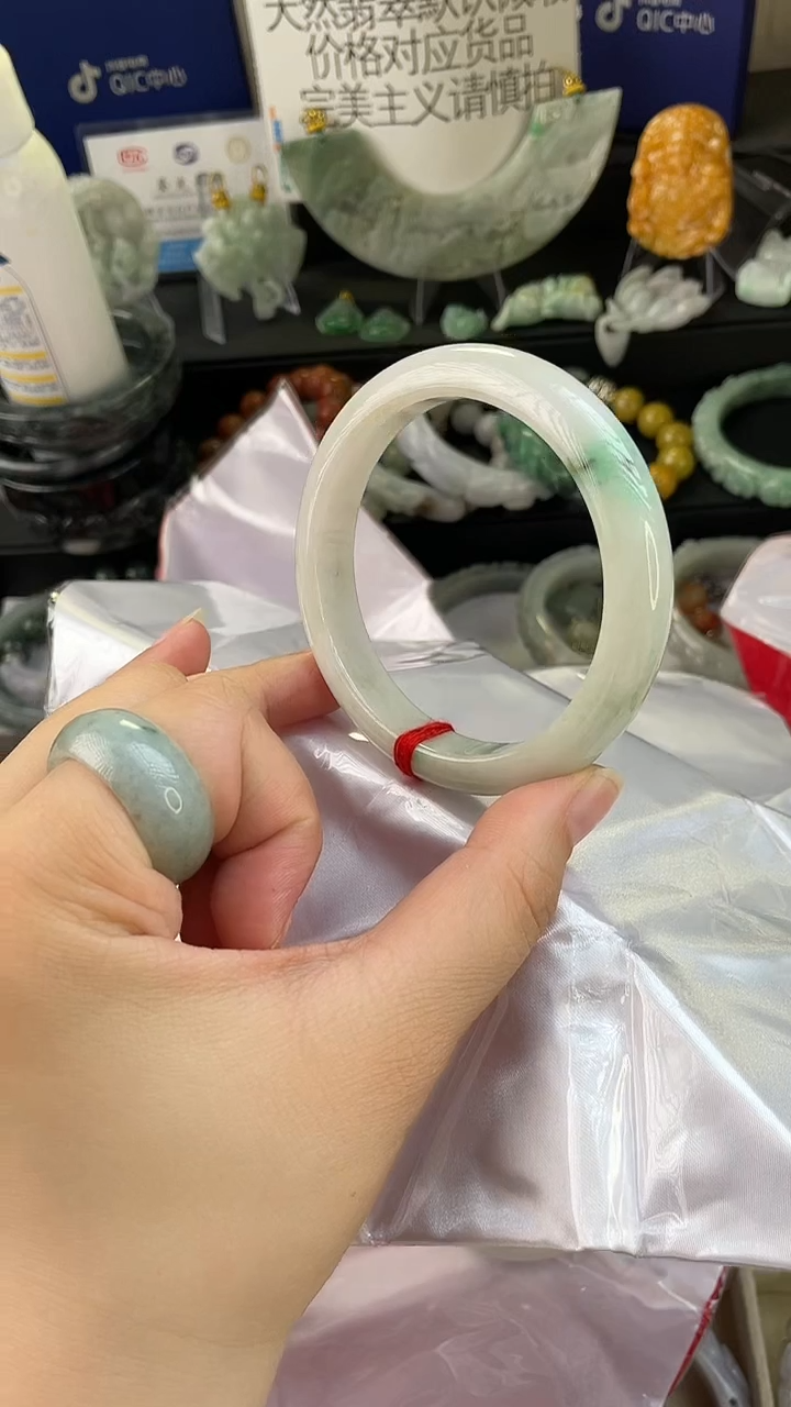 未镶嵌手链翡翠D*手工定制默认微瑕播介绍为准