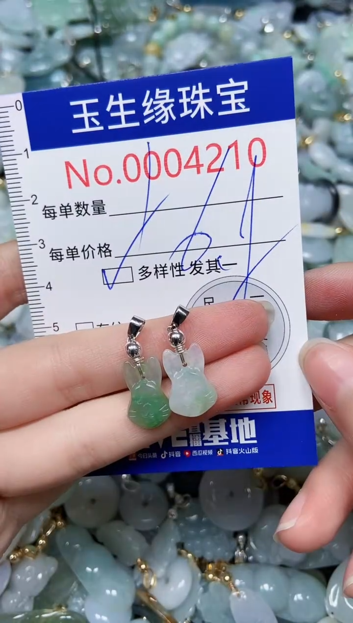 【闪购商品】翡翠颈饰未镶嵌闪购00004210多样性发其一