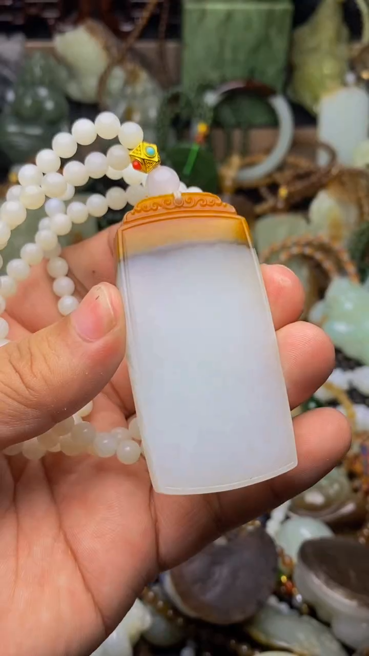 未镶嵌和田玉挂件升*多1
