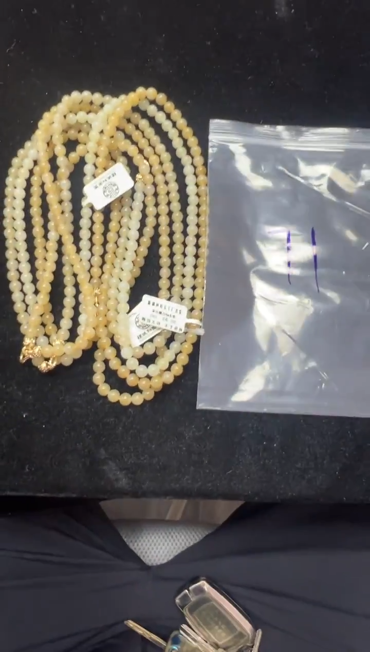 未镶嵌手串和田玉金山糖白卡6长串多样性拍一发一