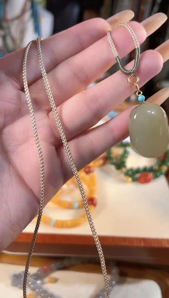 【闪购商品】和田玉项链未镶嵌多样性发货其一