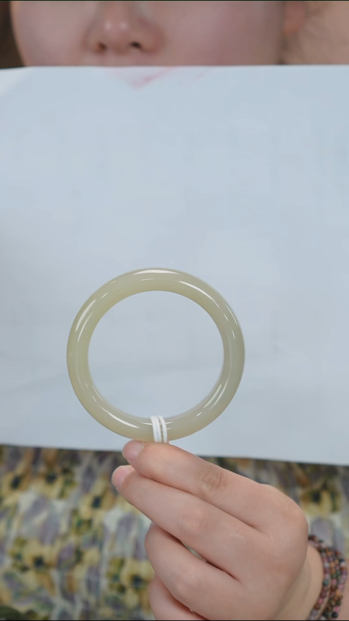 和田玉手镯未镶嵌57【柚子来啦】和田玉拍一发一59