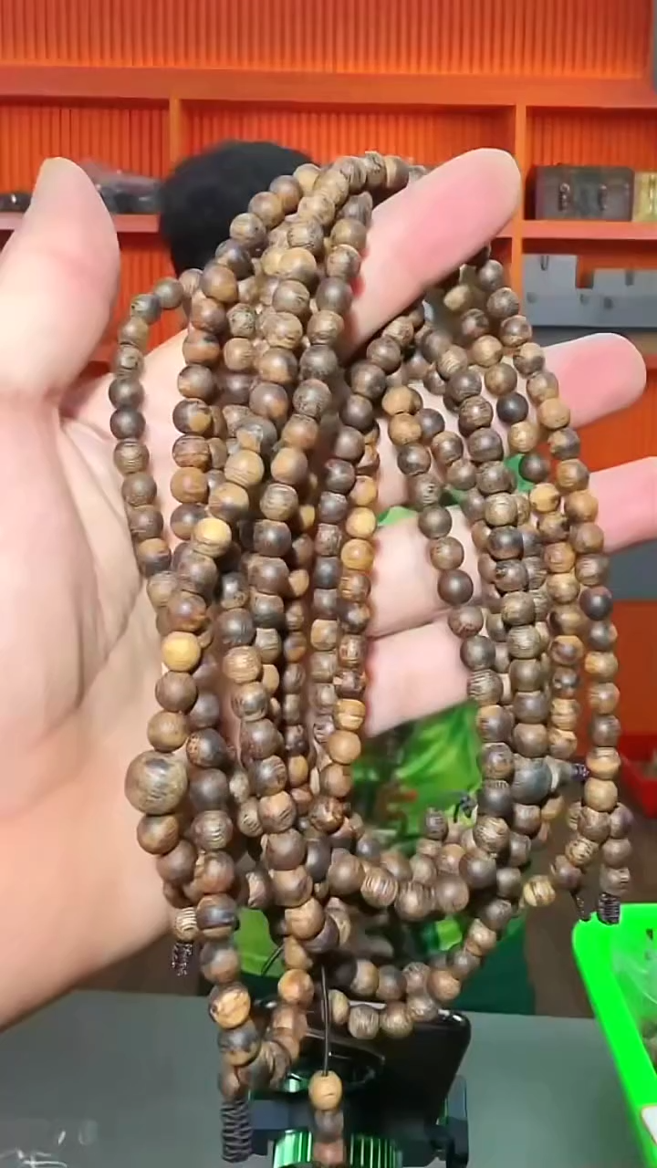 沉香手串a3沉水鸡骨香0.8多样性发一