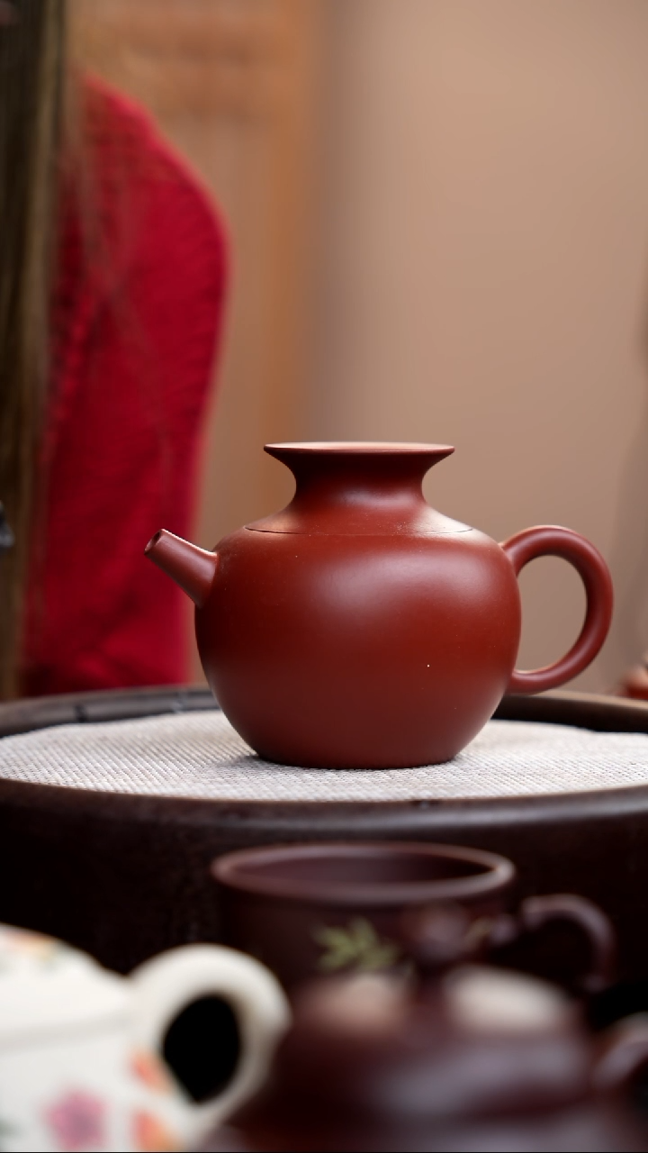 【闪购商品】紫砂茶壶朱泥公道壶