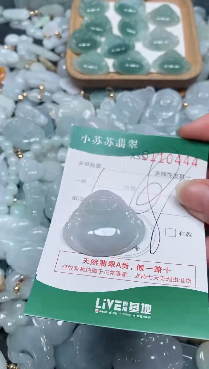 【闪购商品】翡翠颈饰未镶嵌闪购商品0110444