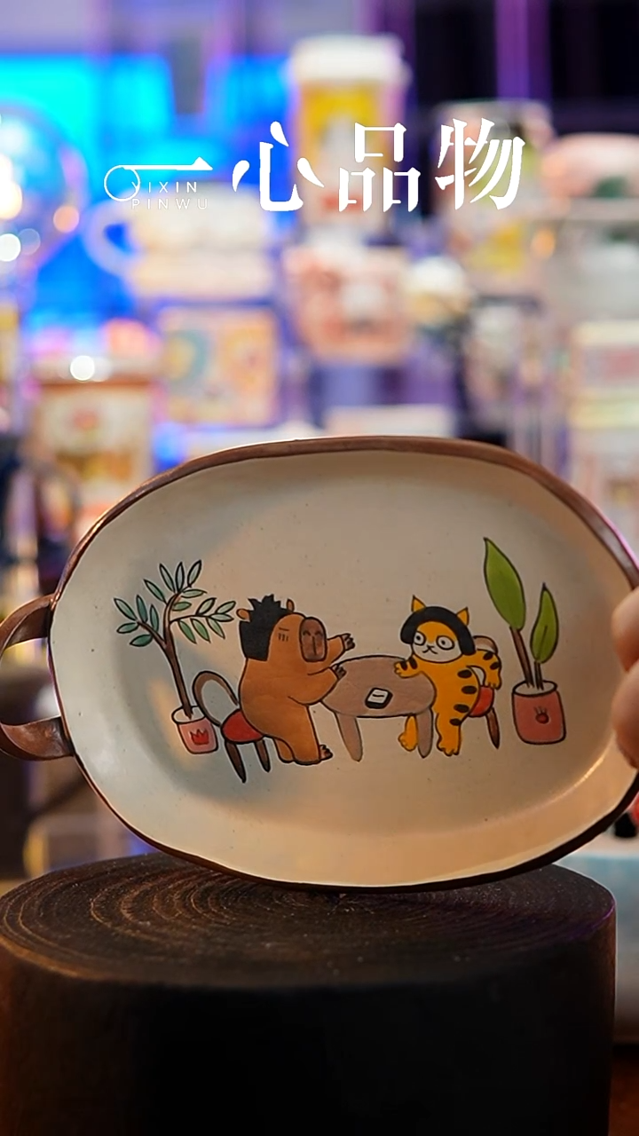 杯子瓷S350景德镇手工手绘杯子摆件