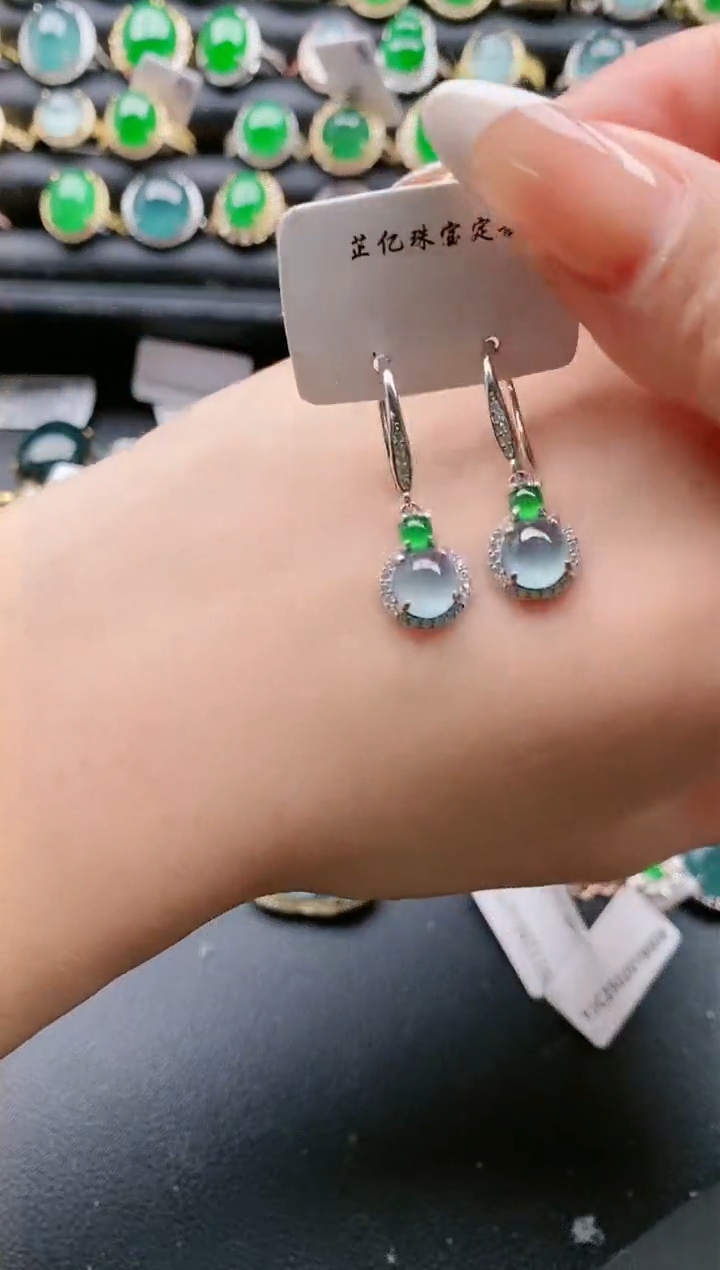 【闪购商品】翡翠戒指银S925镶嵌1111111