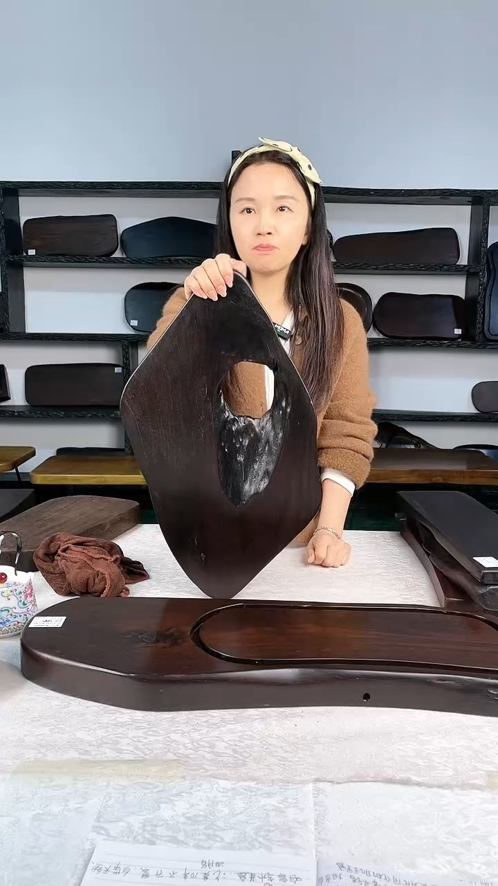 【闪购商品】久福乌木干泡茶盘