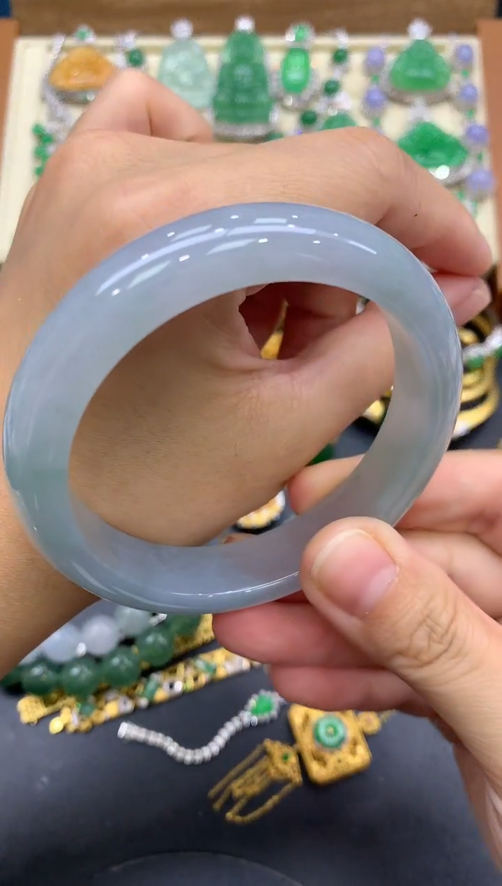 翡翠手镯未镶嵌562-中国好珍宝