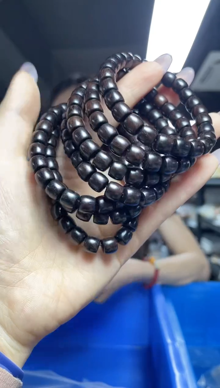 风车木（黑檀木）手串/手链（多样性发一件）